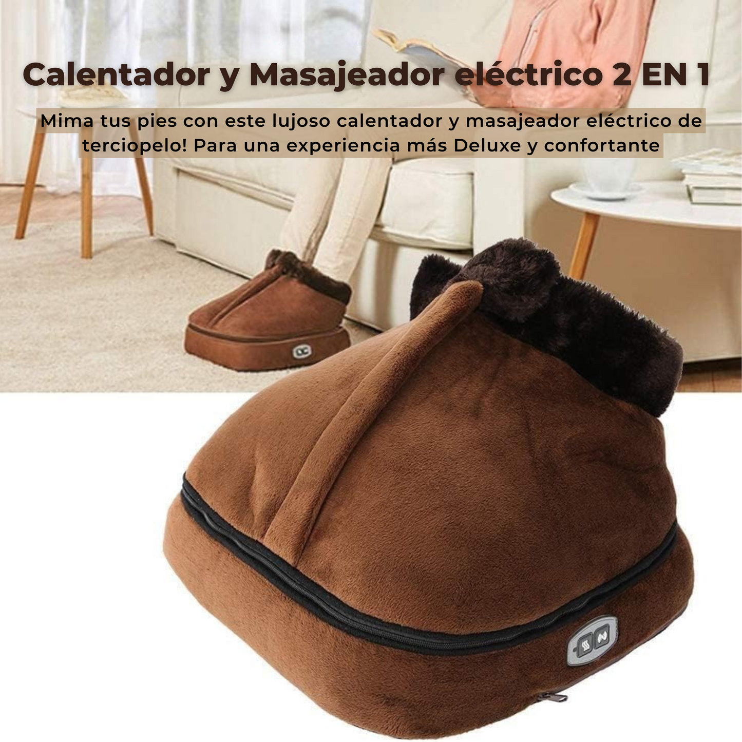 Calentador de pies eléctrico